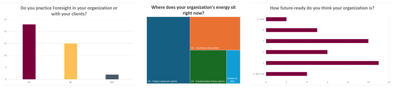 Poll Results on Foresight Practices in Organizations